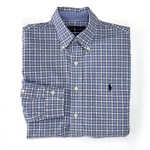 Men’s S Slim Fit Button Down Dress Shirt